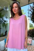 Essential Jersey Layering Vest Indian Pink